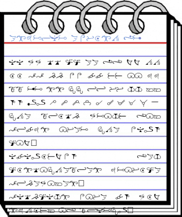 Espruar Elvish FR Font