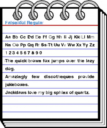 Falseidol Regular Font