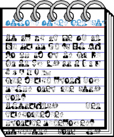 Famous Faces Font