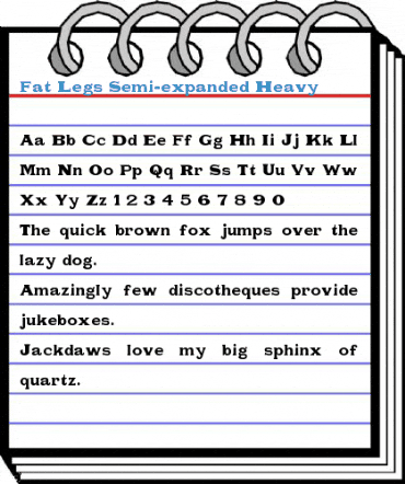 Fat Legs Font