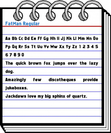 FatMan Font