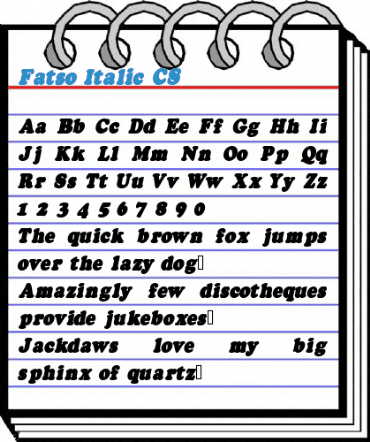 Fatso Font