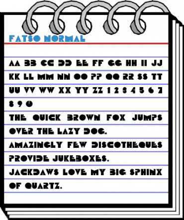 Fatso Font