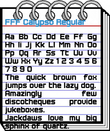 FFF Calypso Font