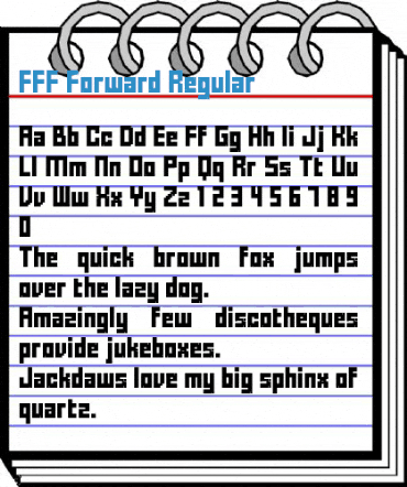 FFF Forward Font