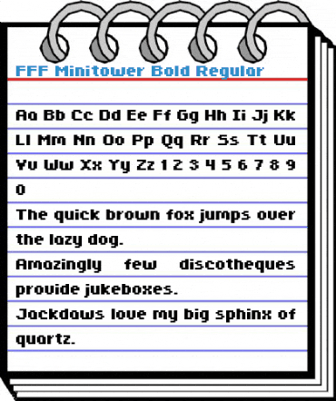 FFF Minitower Bold Font