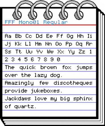 FFF Mono01 Font