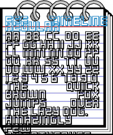 FFF Timeline 01 Regular Font