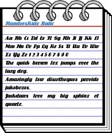 FlandersRide Font