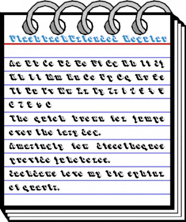 FlashbackExtended Font