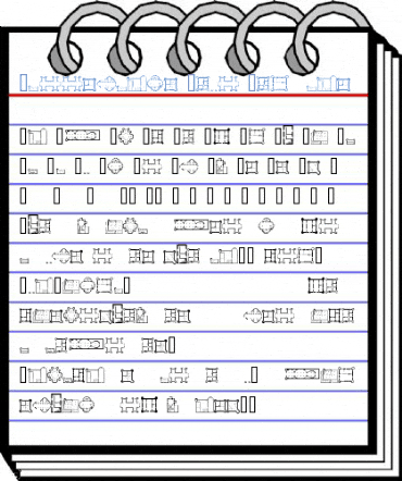 Floorplans Demo Regular Font