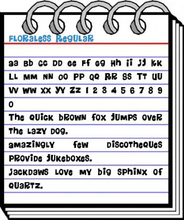 Floraless Regular Font