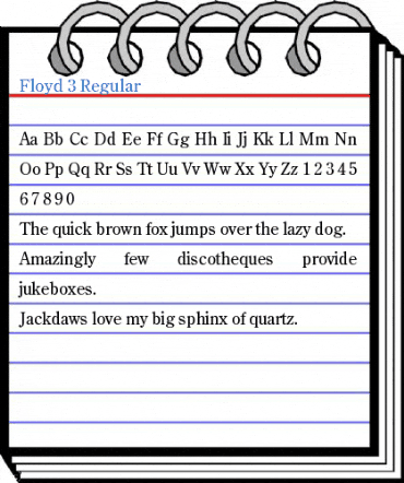 Floyd 3 Font