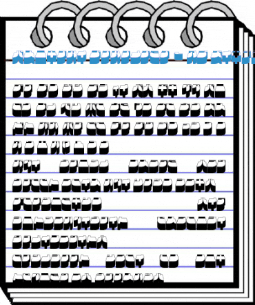 Frigate Katakana - 3D Regular Font