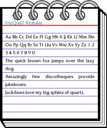 FrizQuaT Font