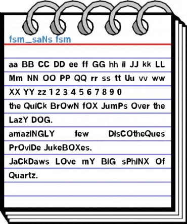 fsm_sans Font