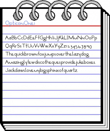 Opticon Font