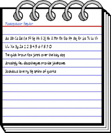 Madagascar Regular Font