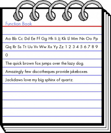 Function Book Font