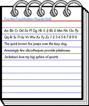 FunctionTwoMedium Font