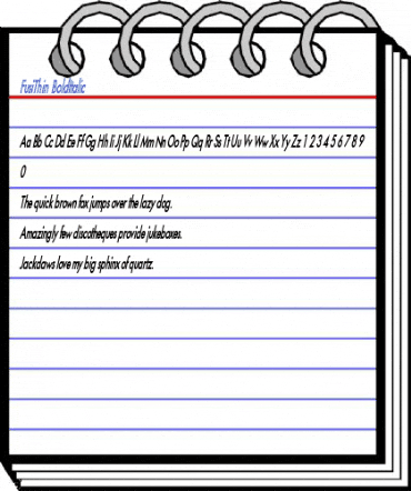 FusiThin Font