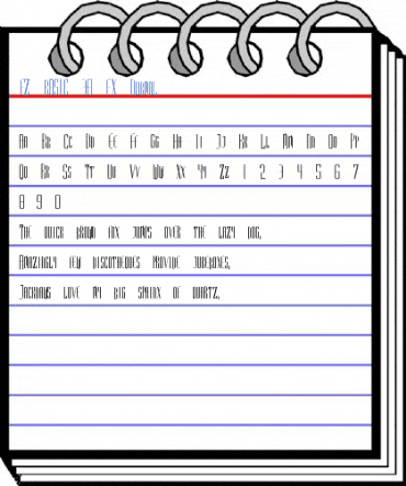 FZ BASIC 38 EX Normal Font