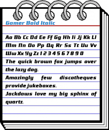 Gamer Font