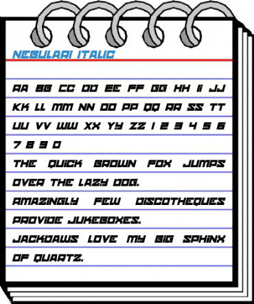 nebulari Font