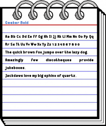 Geeker Font