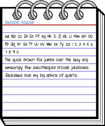Gweeble Font
