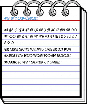 Haman Font