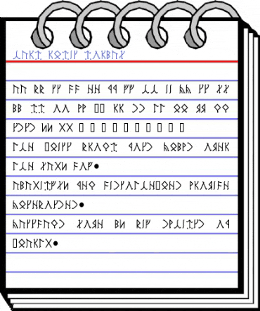 Harn Runic Font
