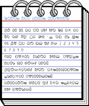 Heads and Faces Regular Font