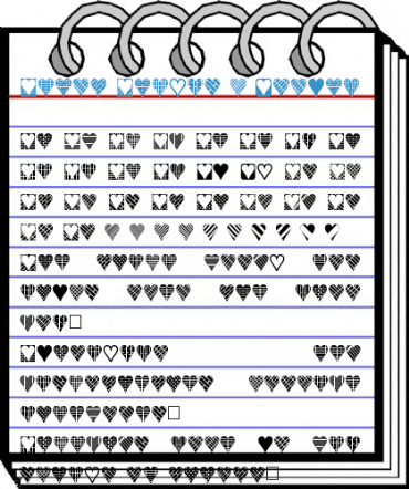 Heart Things 3 Font