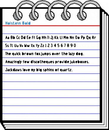 Holstein Font