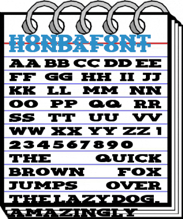 HondaFont Font