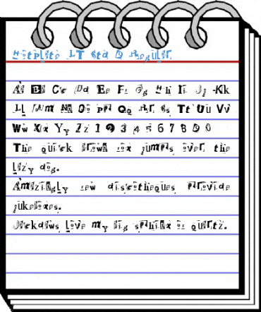 HotPlate LT Std 9 Regular Font