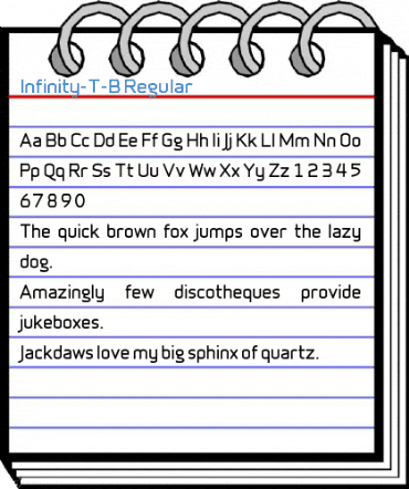 Infinity-T-B Font