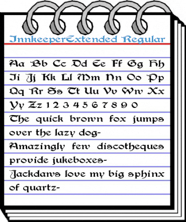 InnkeeperExtended Font