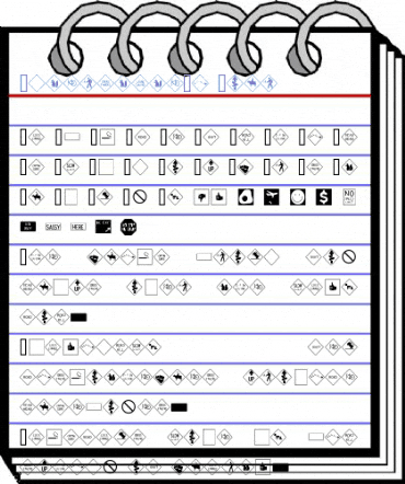 InterstatePi Four Font