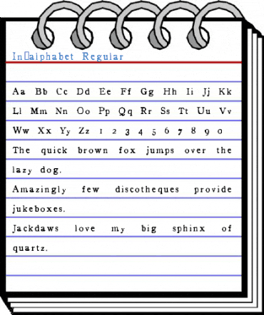 In_alphabet Regular Font