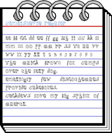 jamaistevie Font