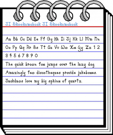 JI Skookumchuck JI Skookumchuck Font