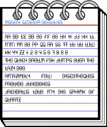 Naggy Screen Regular Font