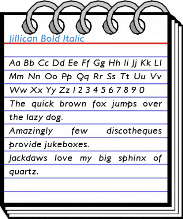 Jillican Font