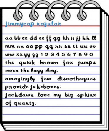 JimmyCap Regular Font