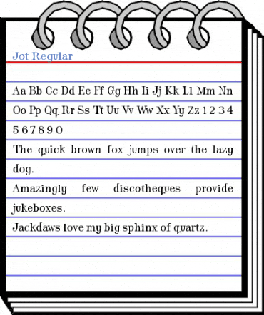 Jot Font