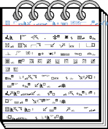 JournalDingbatsTwoSSK Regular Font