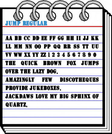 Jump Font