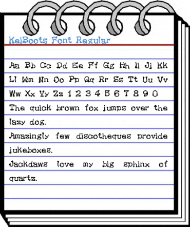 KeiBoots Font Font